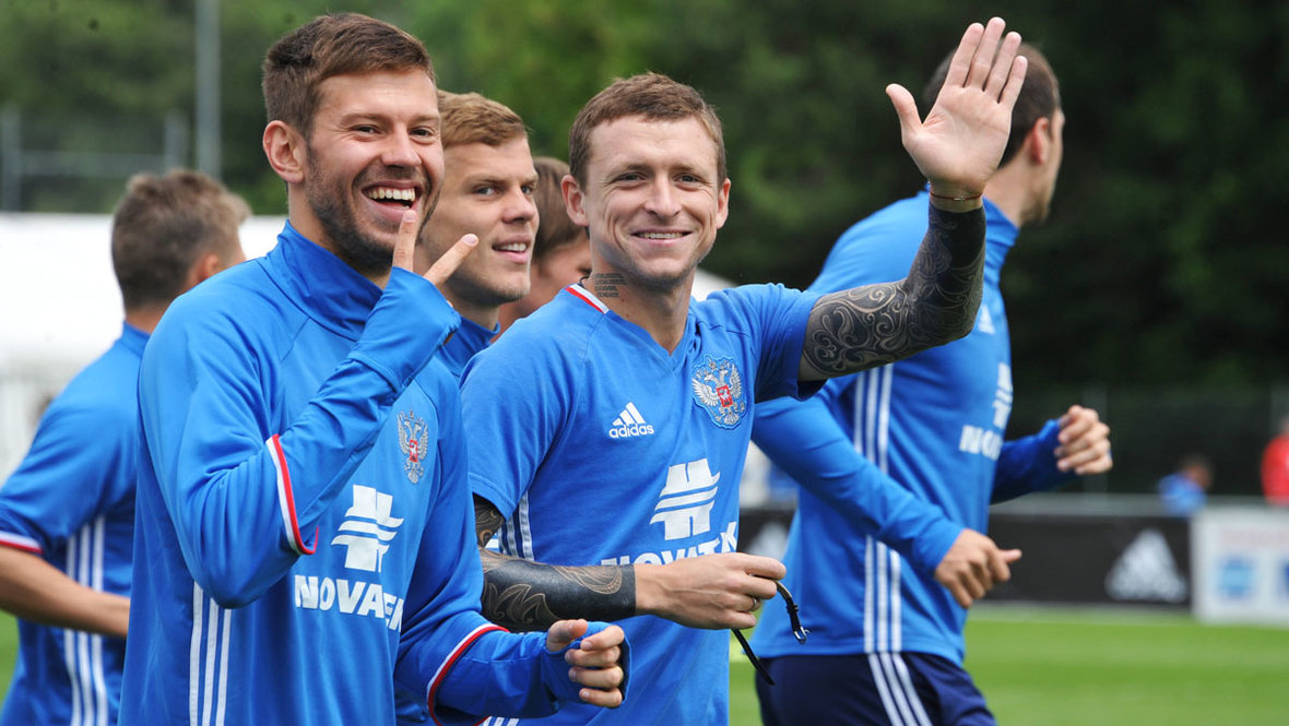 Федор Смолов, Александр Кокорин и Павел Мамаев. Футболисты Федор Смолов, Александр Кокорин и Павел Мамаев