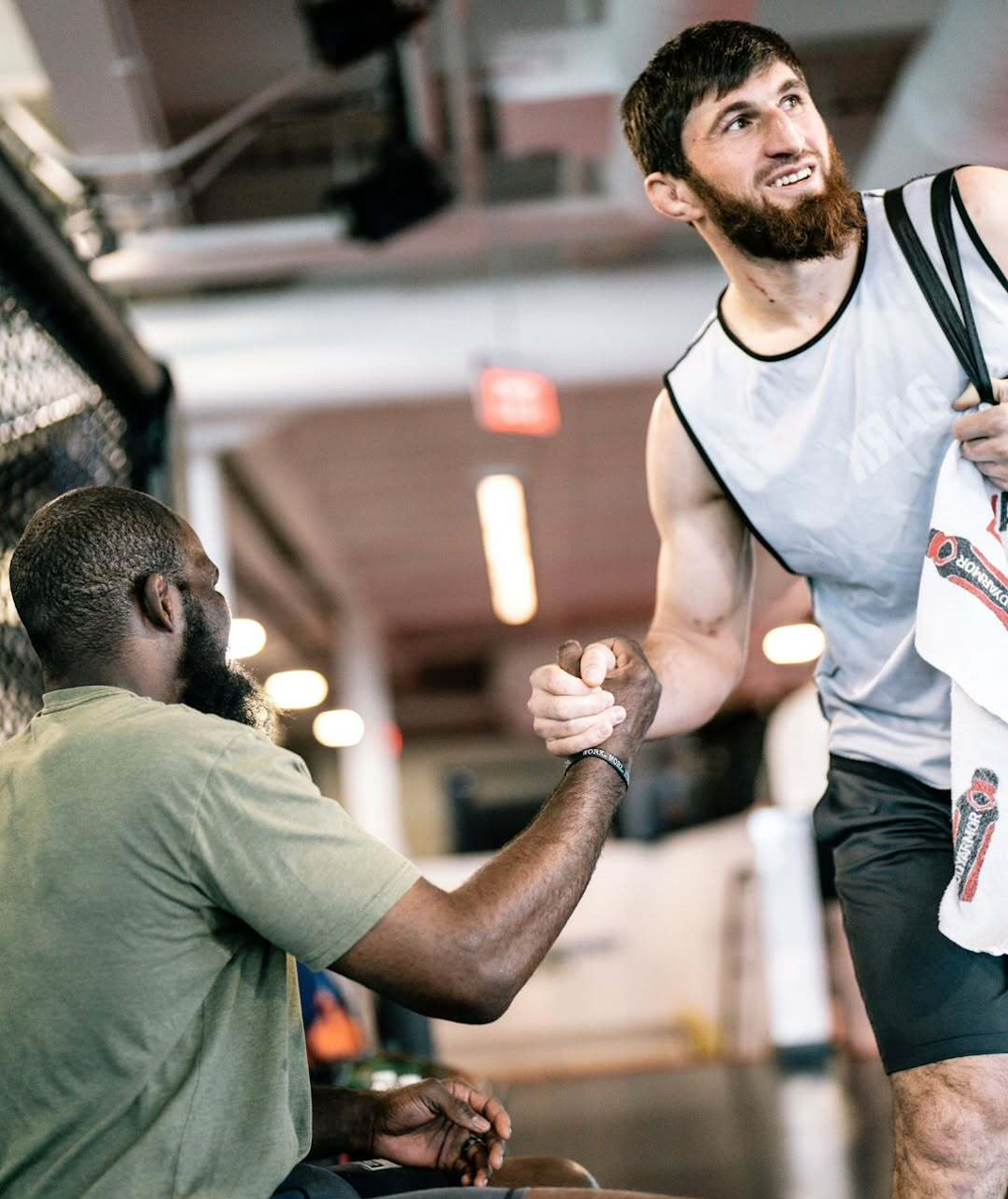 Кори Андерсон и Магомед Анкалаев.