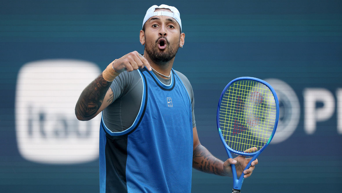 Ник Кирьос. Теннисист Ник Кирьос