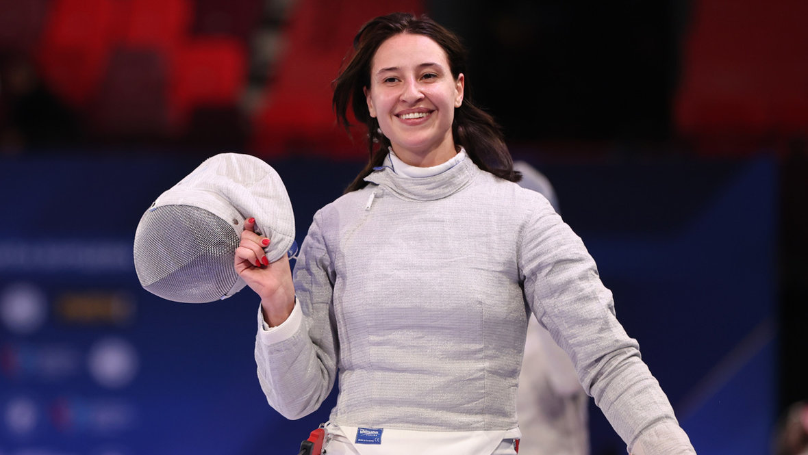 Яна Егорян. Фехтовальщица Яна Егорян