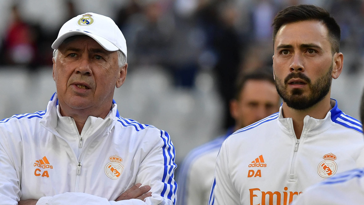 Карло Анчелотти и Давиде Анчелотти.