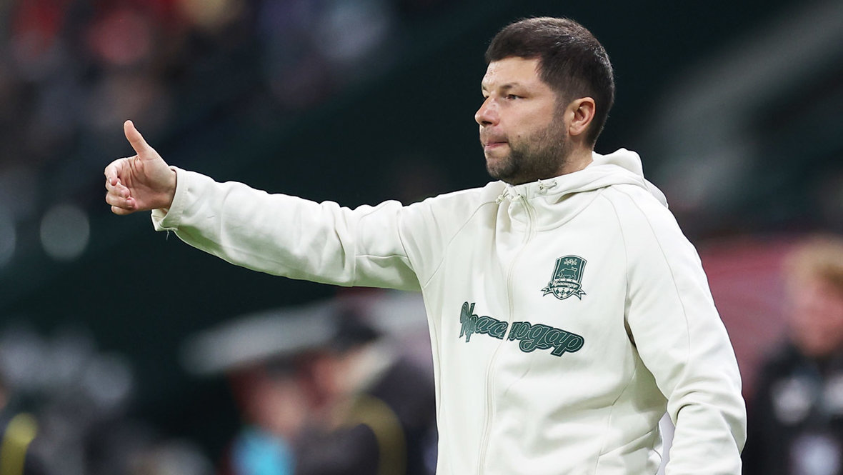 Главный тренер «Краснодара» Мурад Мусаев