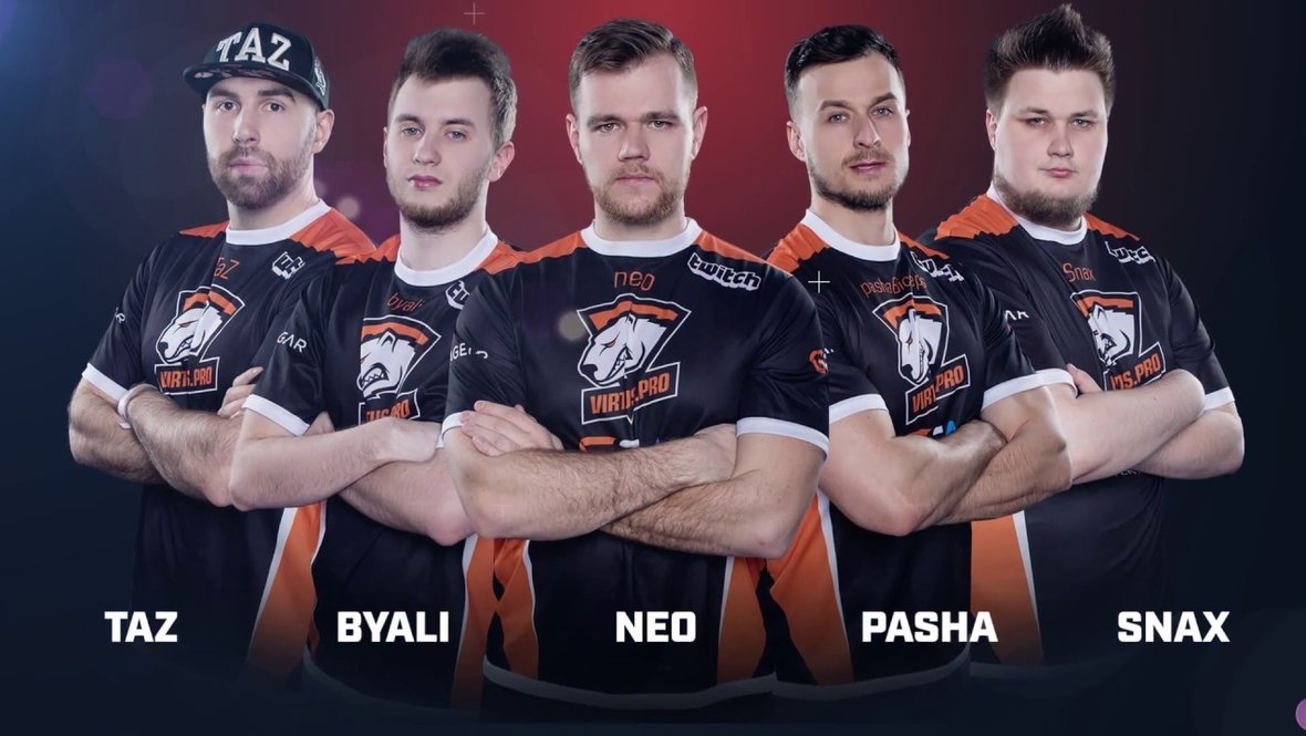 Польский ростер Виртус Про КС сформированный в 2014 году.