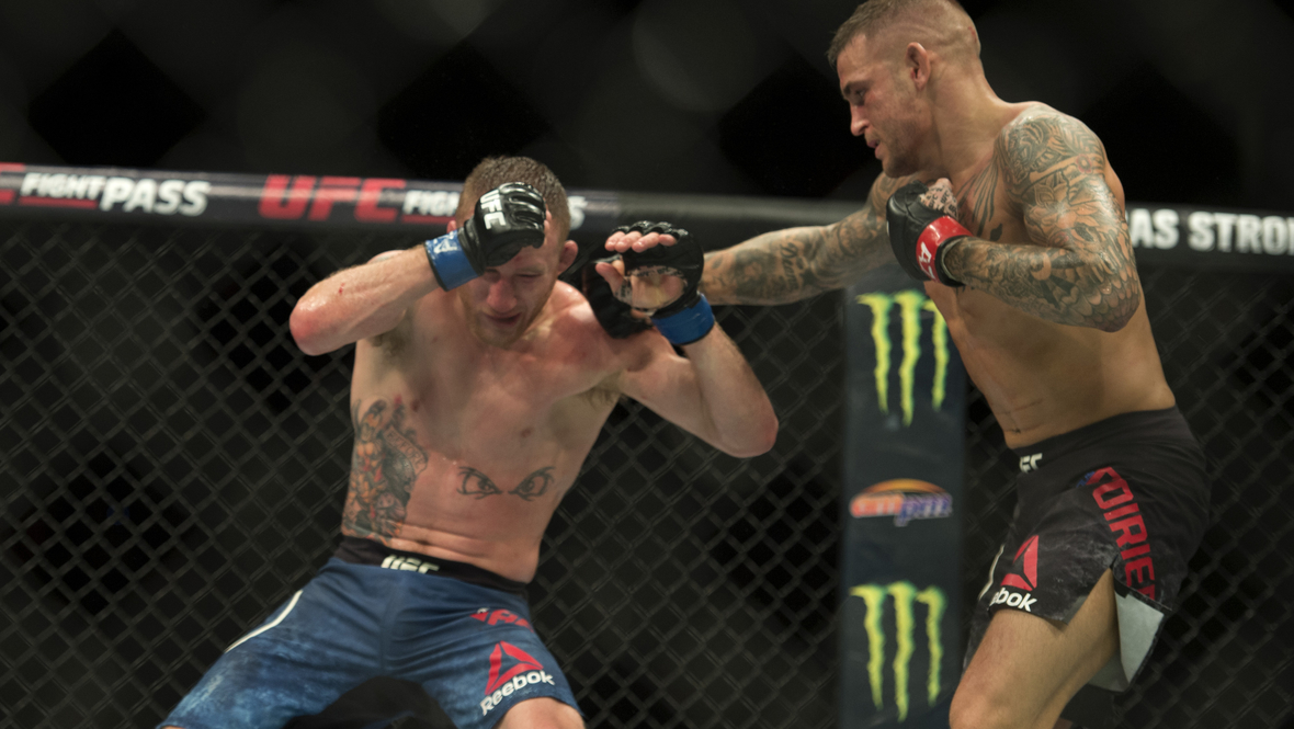 Джастин Гейджи и Дастин Порье.