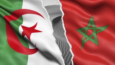 Флаги Алжира и Марокко