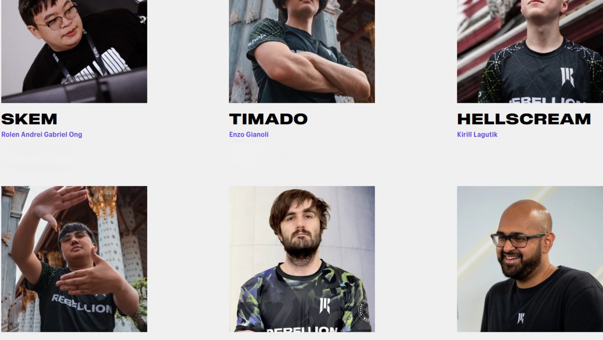 Состав Shopify Rebellion.