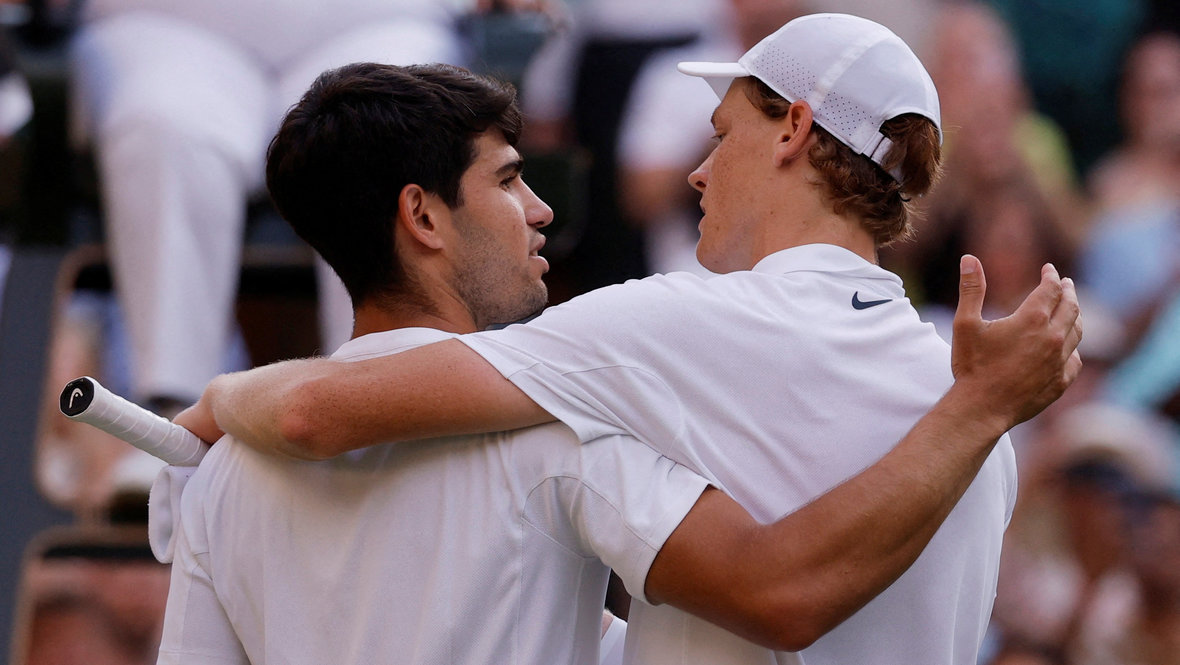 Карлос Алькарас и Янник Синнер.