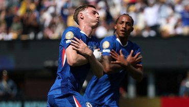 Коул Палмер в финале клубного ЧМ против «ПСЖ» (3:0).