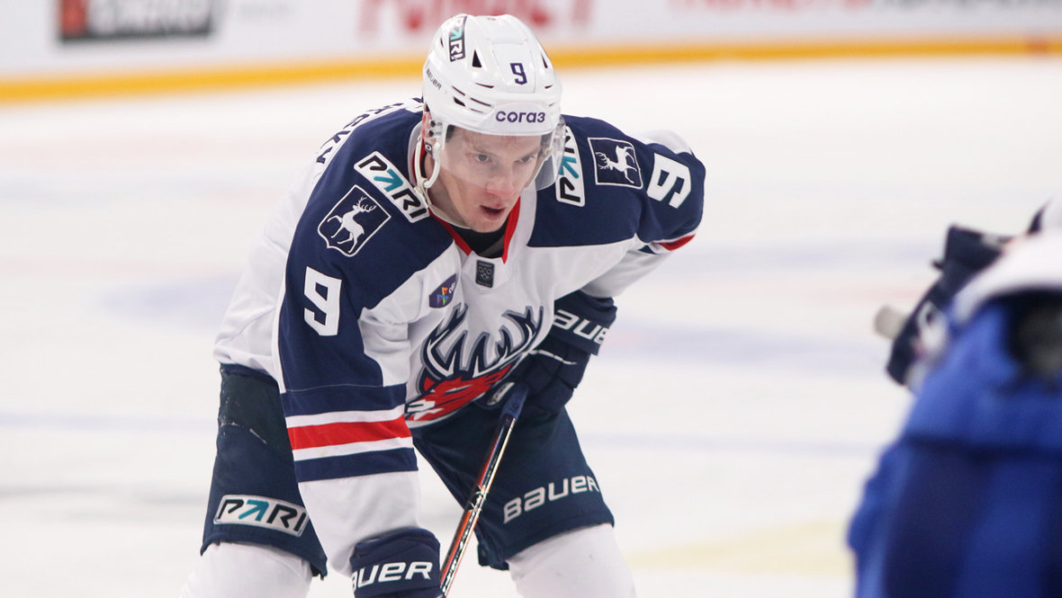 Хоккеист «Торпедо» Дмитрий Кагарлицкий