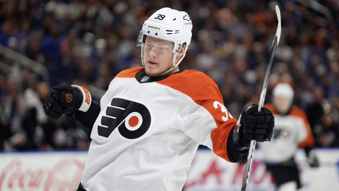 Форвард «Филадельфии» Матвей Мичков