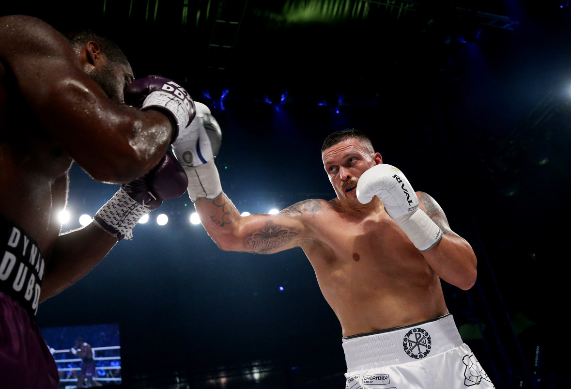 Даниэль Дюбуа и Александр Усик. Боксеры Даниэль Дюбуа и Александр Усик