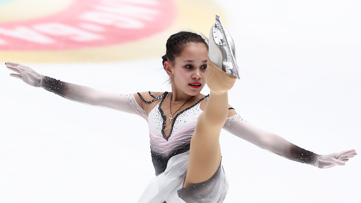 Фигуристка Надежда Понтелеенко