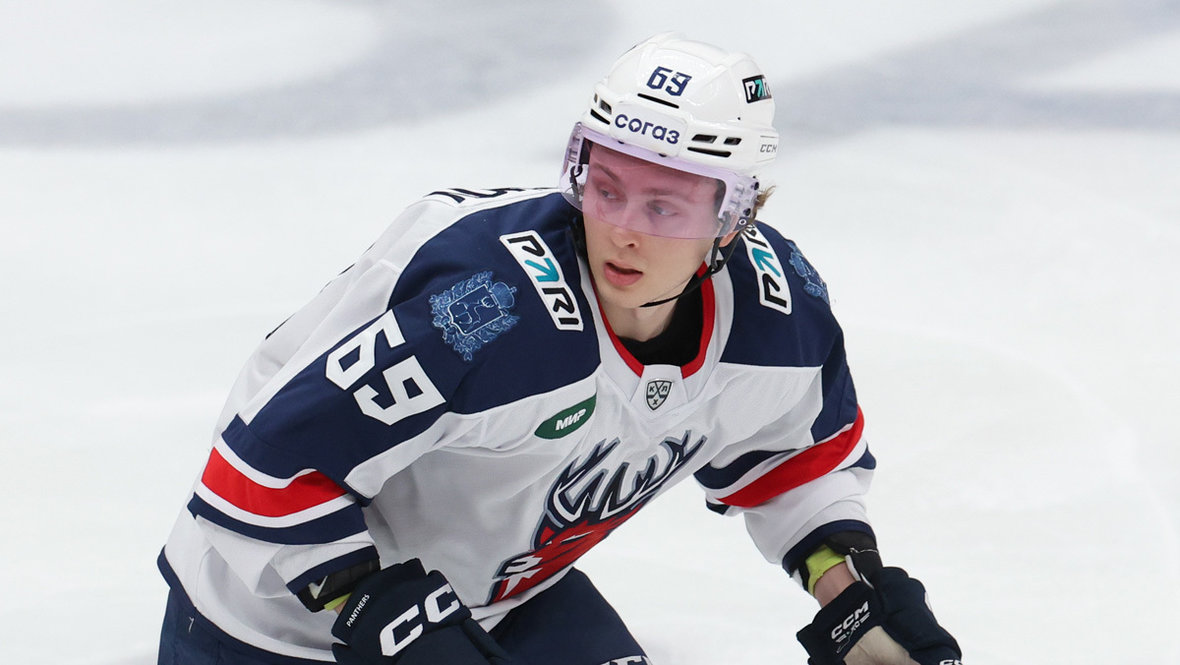 Хоккеист «Торпедо» Игорь Ларионов-младший