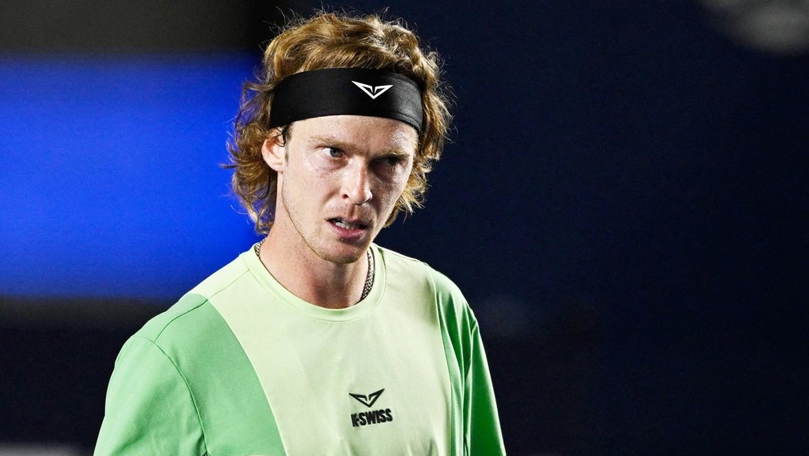 Теннисист Андрей Рублев