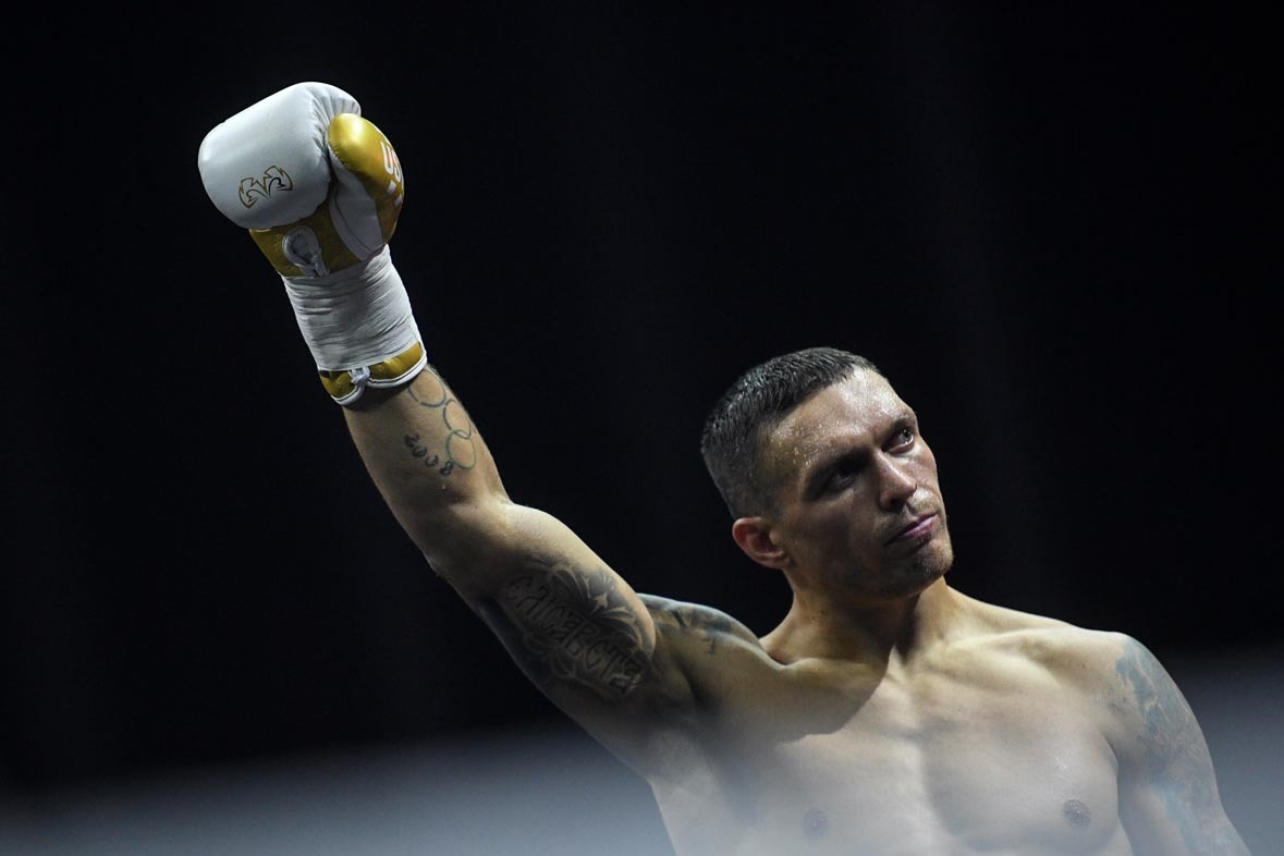 Александр Усик. Боксер Александр Усик