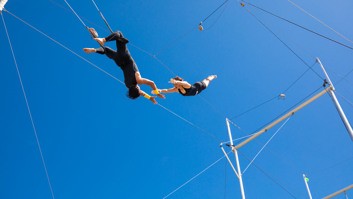 Воздушные гимнасты