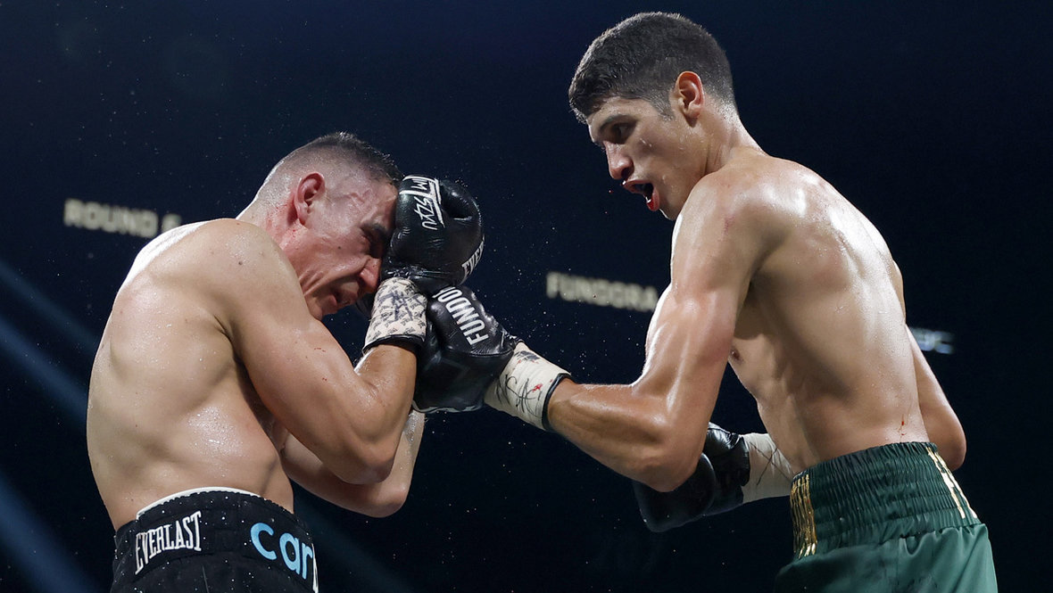 Боксеры Тим Цзю и Себастьян Фундора