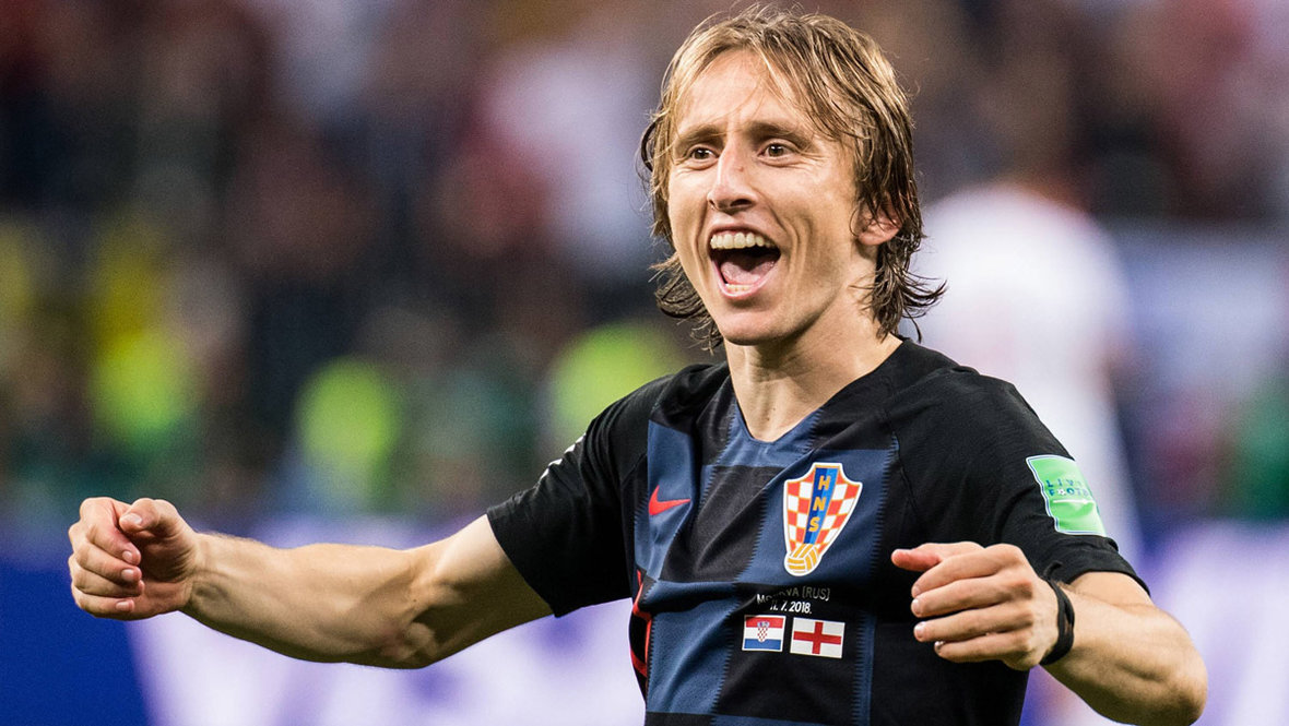 Футболист сборной Хорватии Лука Модрич