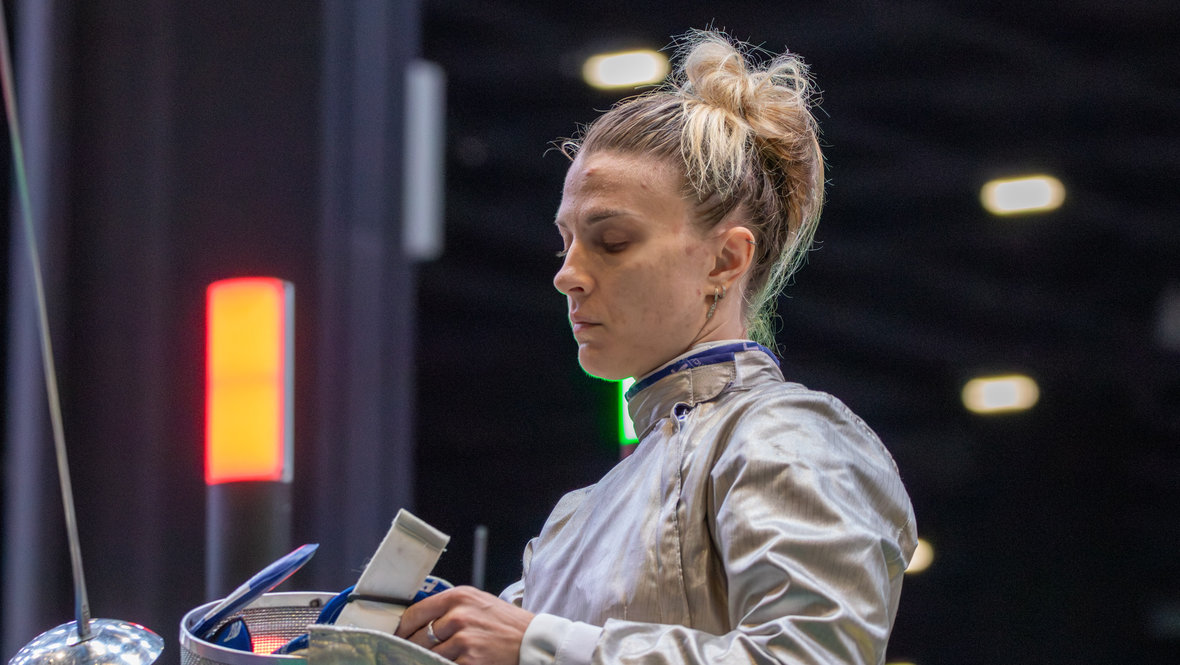 Ольга Харлан. Фехтовальщица Ольга Харлан