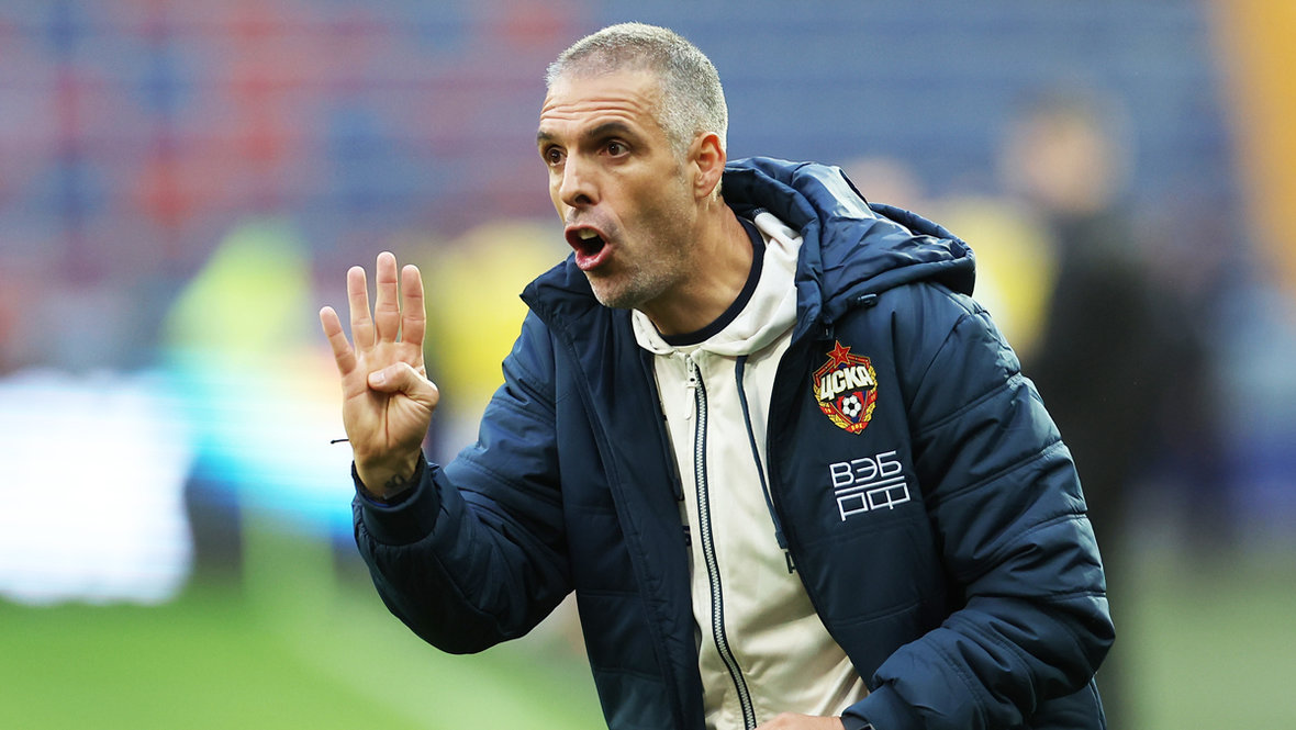 Фабио Челестини. Главный тренер ЦСКА Фабио Челестини