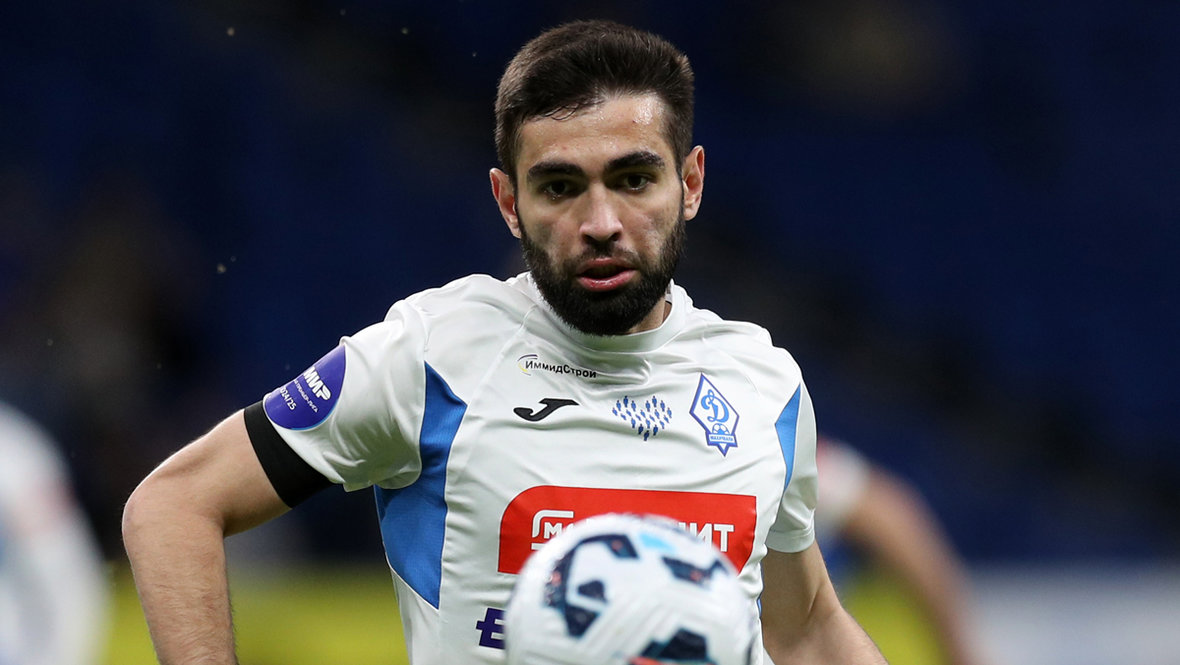 Футболисты махачкалинского «Динамо» Гамид Агаларов