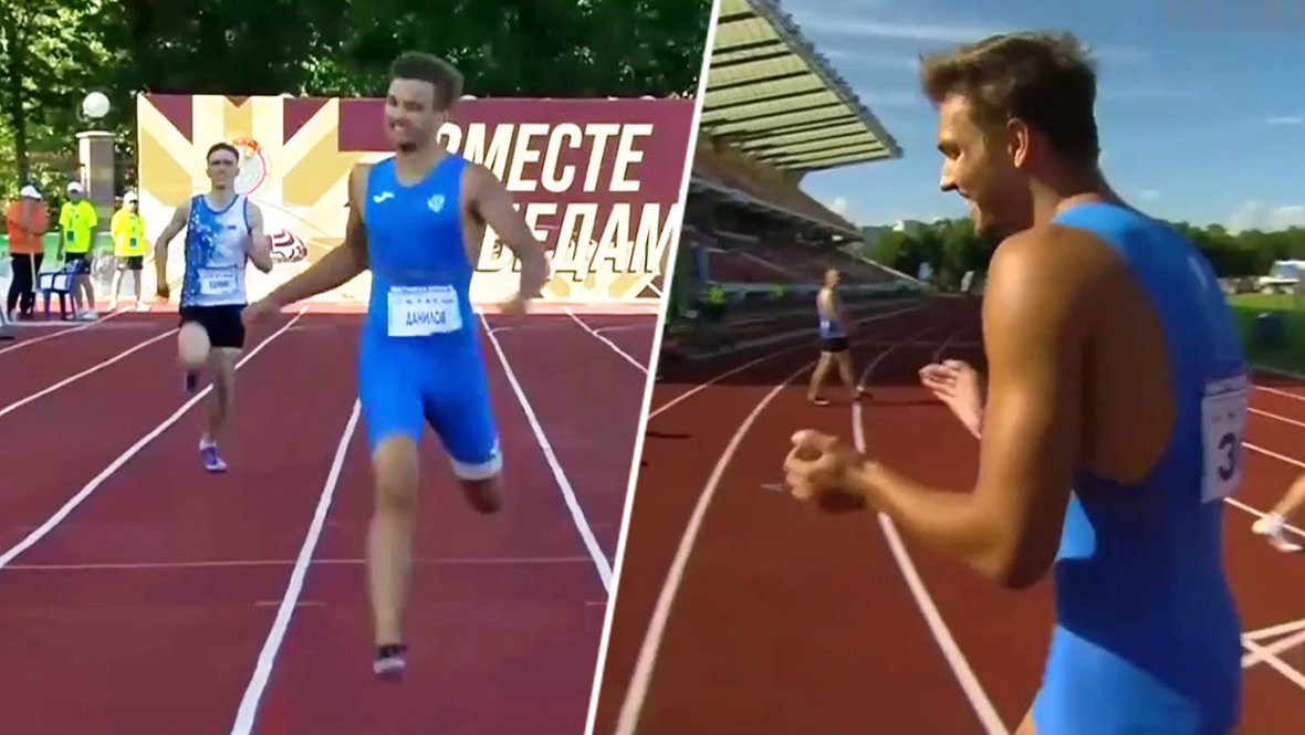 Легкоатлет Алексей Данилов