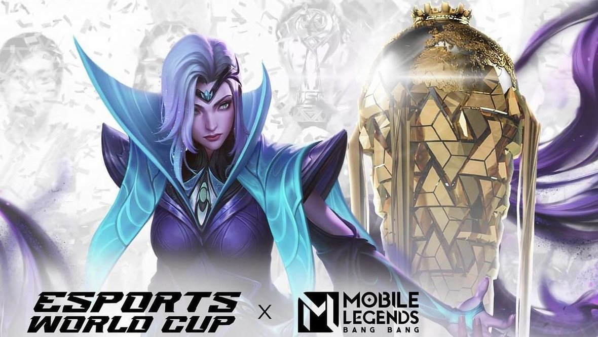 Постер Esports World Cup по Woman Mobile Legends: Bang Bang.