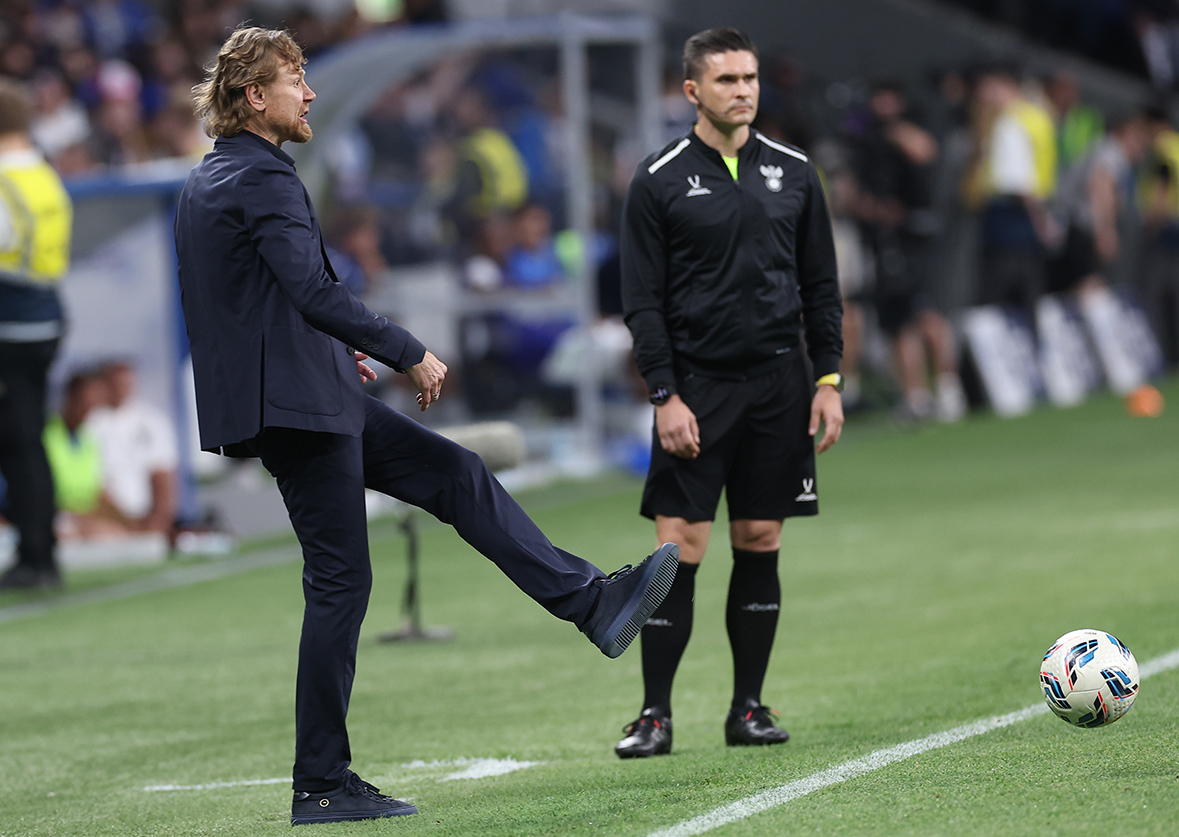 Главный тренер «Динамо» Валерий Карпин.