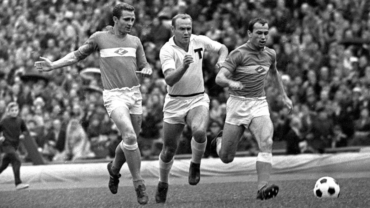 Иван Варламов, Эдуард Стрельцов и Валерий Дикарев.