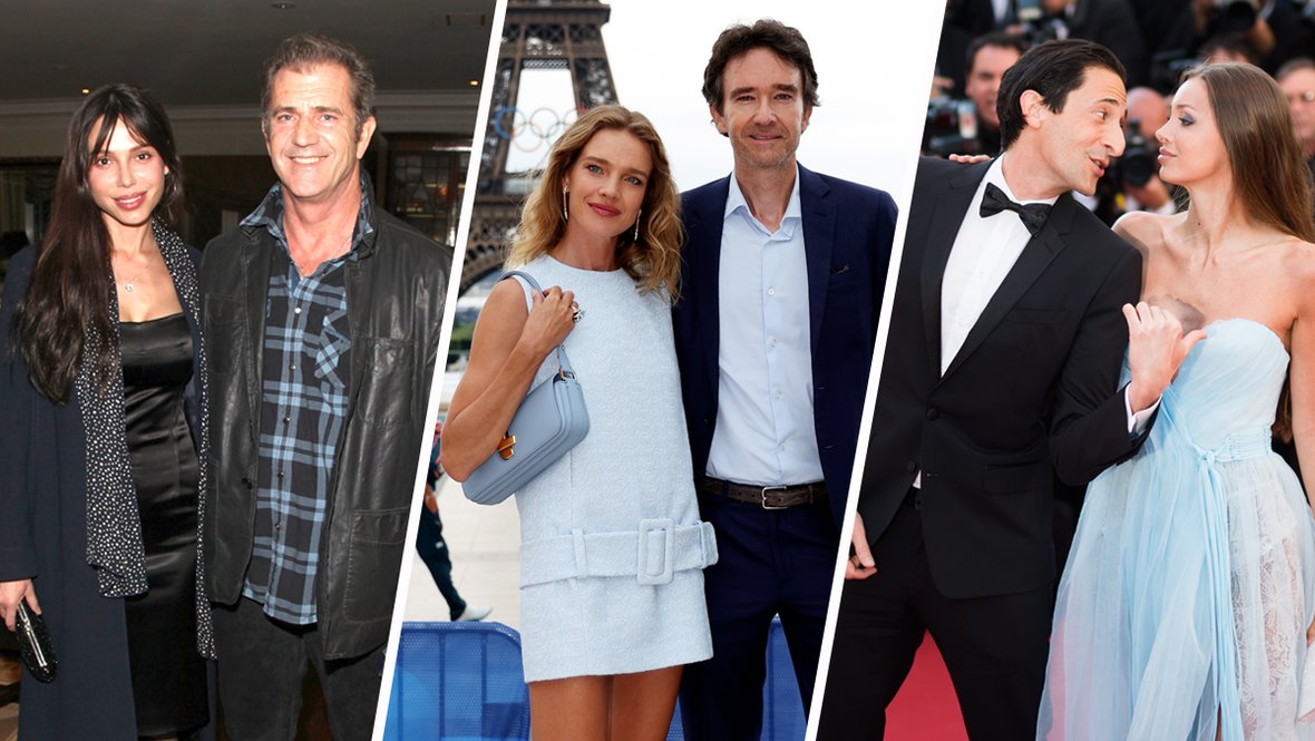 Зарубежные знаменитости с девушками из России.