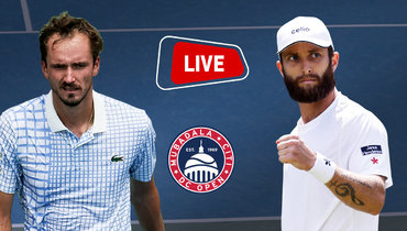 Даниил Медведев проиграл Корентену Муте в трех сетах. Онлайн-трансляция матча турнира в Вашингтоне