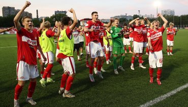 300 тысяч рублей суммарно. 15 игроков молодежки «Спартака» наказали за нецензурную кричалку в адрес ЦСКА