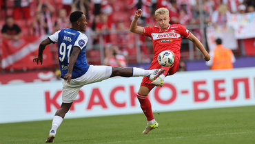 «Спартак» — «Балтика»: Карасев отменил гол Хиля