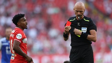 Маркиньос и Сергей Карасев в матче 2-го тура РПЛ «Спартак» — «Балтика» (0:3) 26 июля.