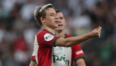 Полузащитник «Локомотива» Алексей Батраков.