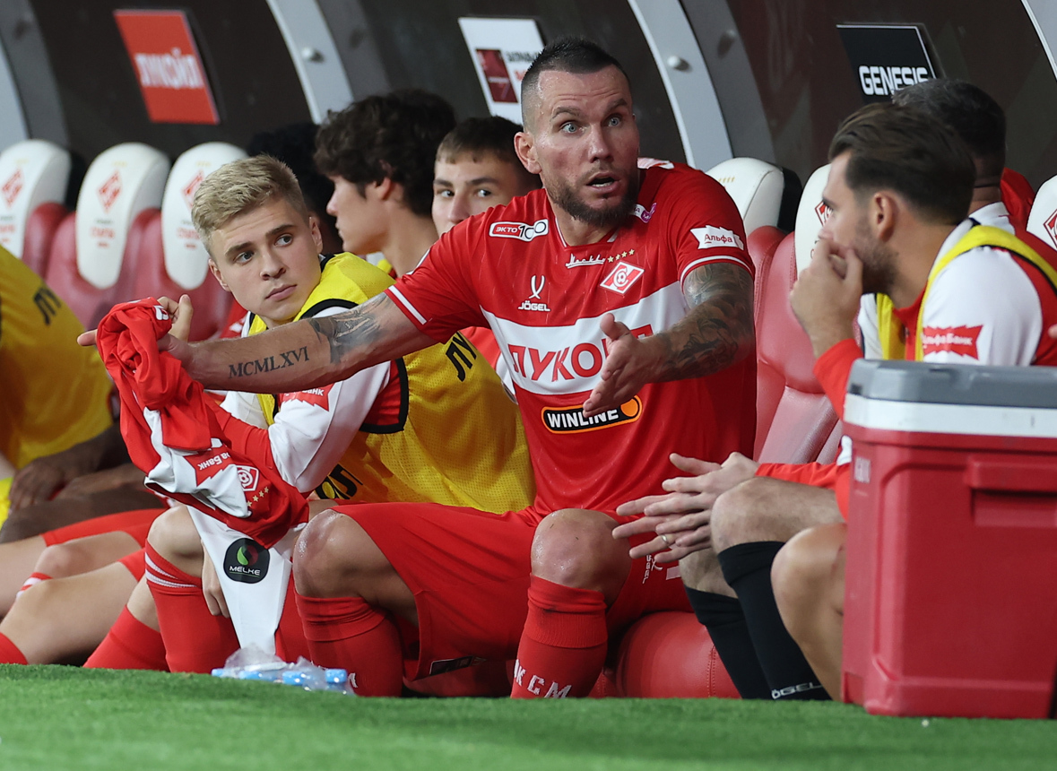 Антон Заболотный. Футболист «Спартака» Антон Заболотный