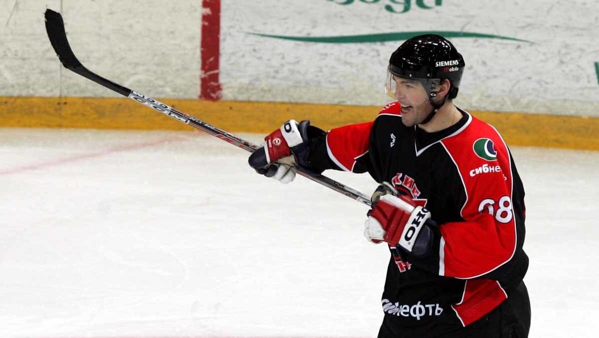 Яромир Ягр. Бывший хоккеист «Авангарда» Яромир Ягр