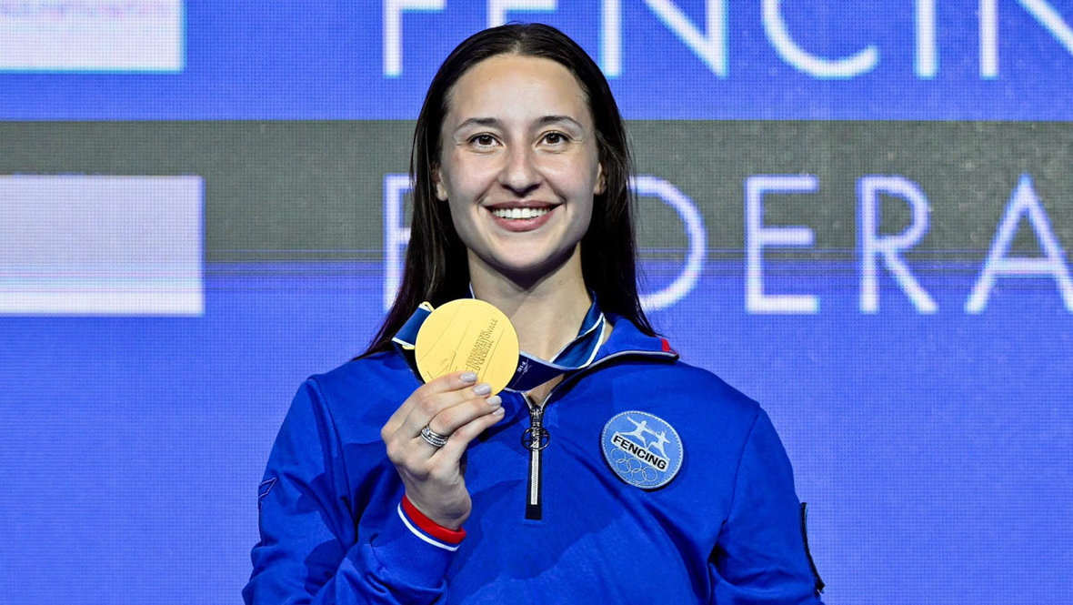 Яна Егорян. Фехтовальщица Яна Егорян