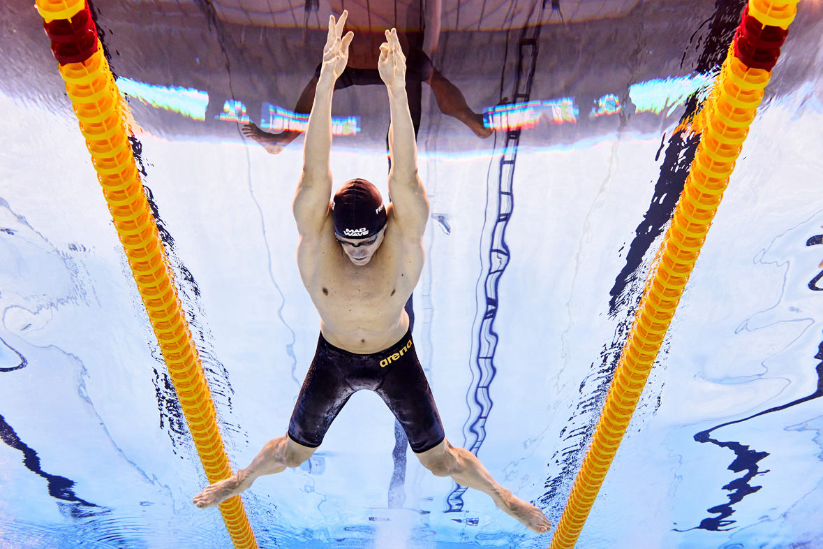 Кирилл Пригода. Пловец Кирилл Пригода