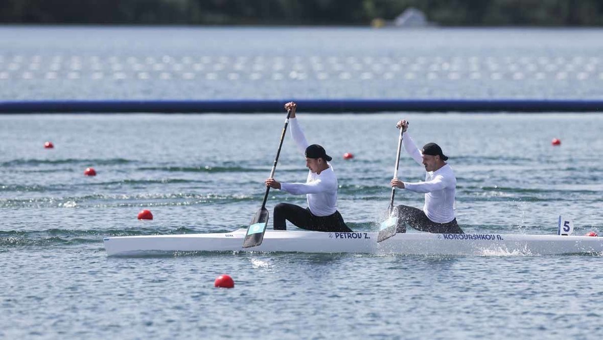 Захар Петров и Алексей Коровашков. Гребцы Захар Петров и Алексей Коровашков