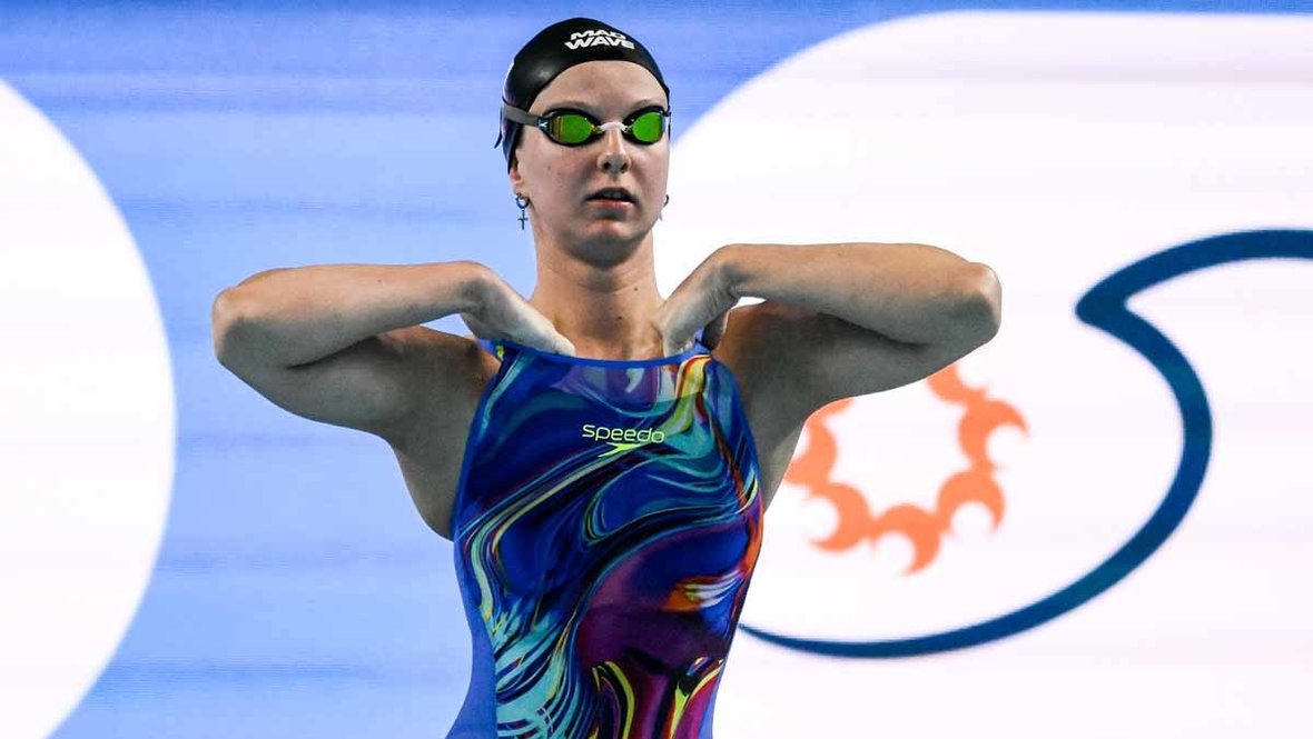 Евгения Чикунова. Пловчиха Евгения Чикунова