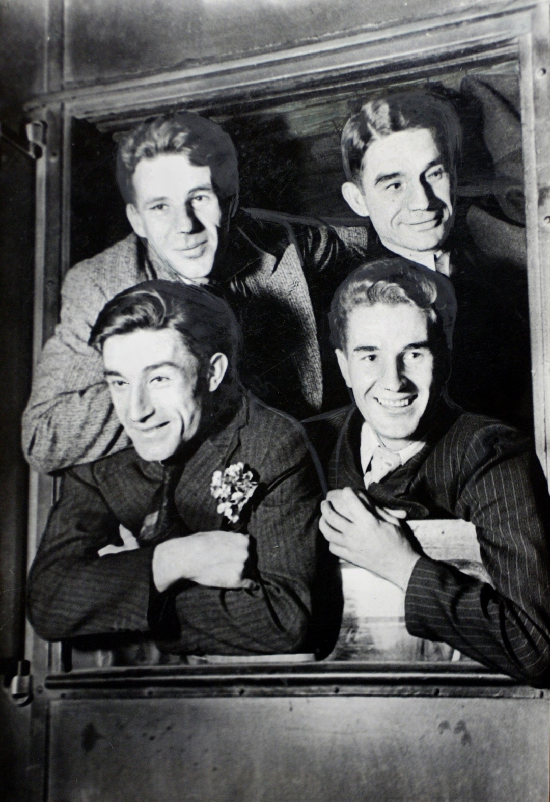 Братья Старостины: Александр и Николай (вверху слева направо), Андрей и Петр (внизу слева направо).