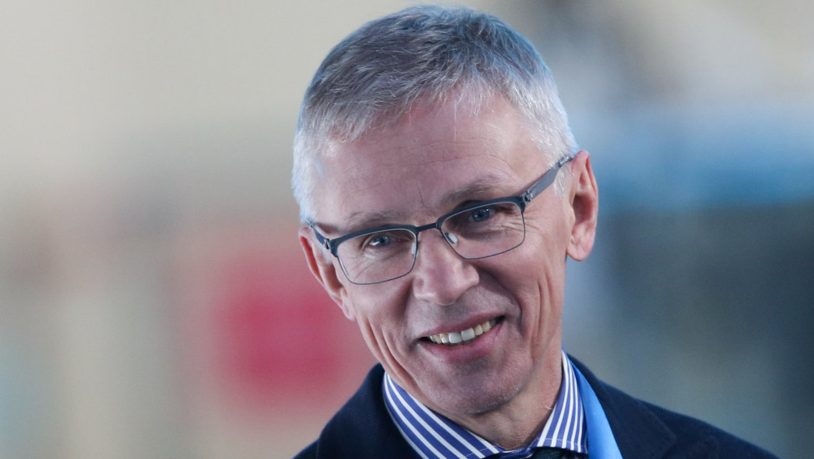 Легенда хоккея, тренер СКА Игорь Ларионов