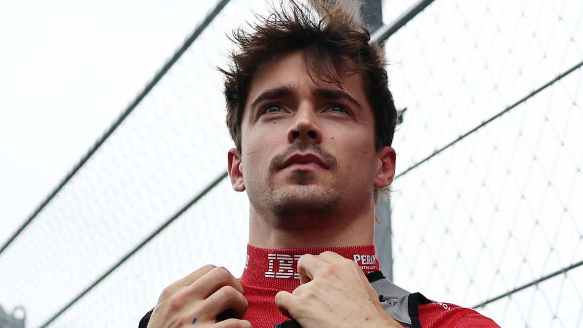 Пилот «Феррари» Шарль Леклер.