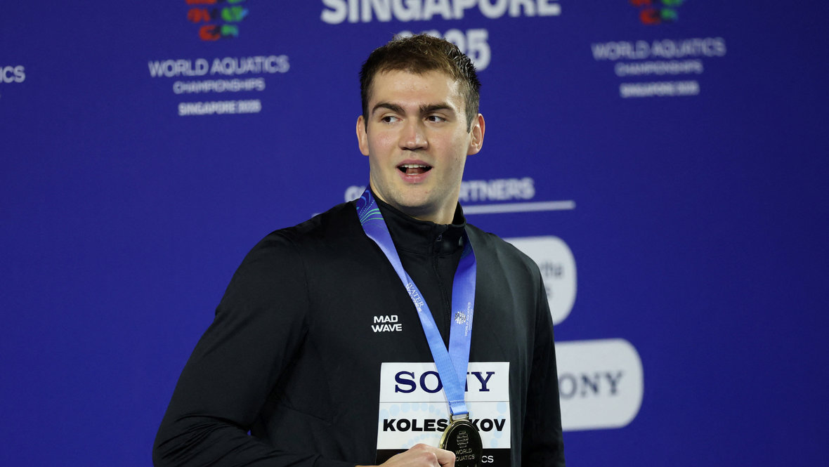 Российский пловец Климент Колесников