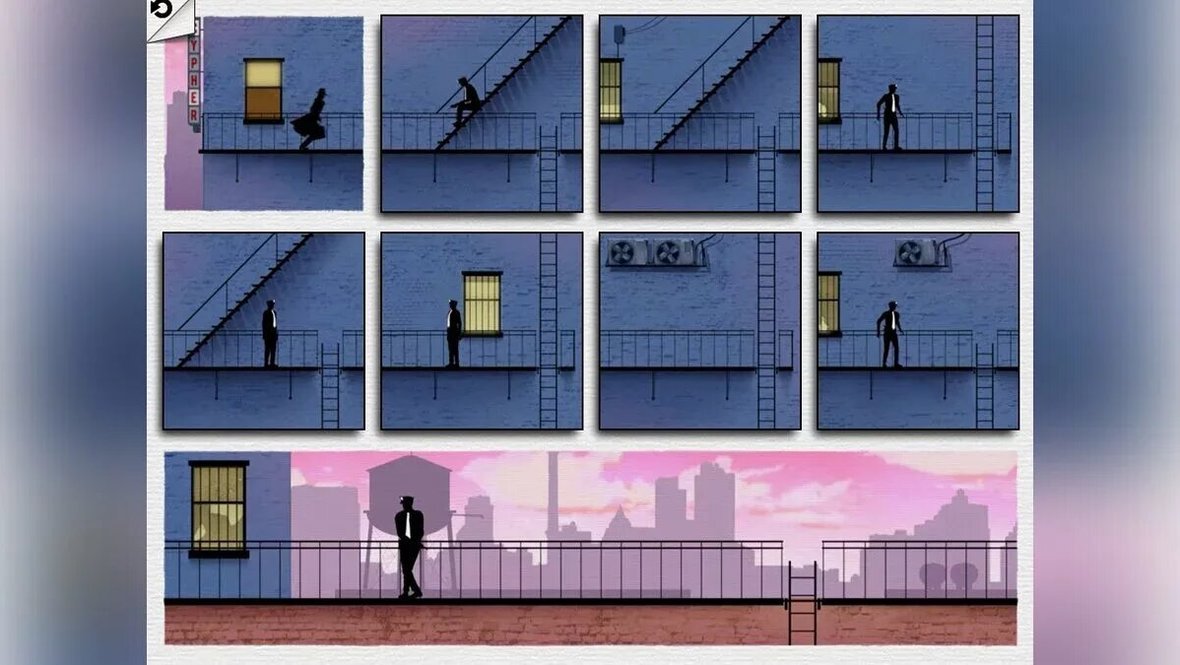 Одна из историй Framed.