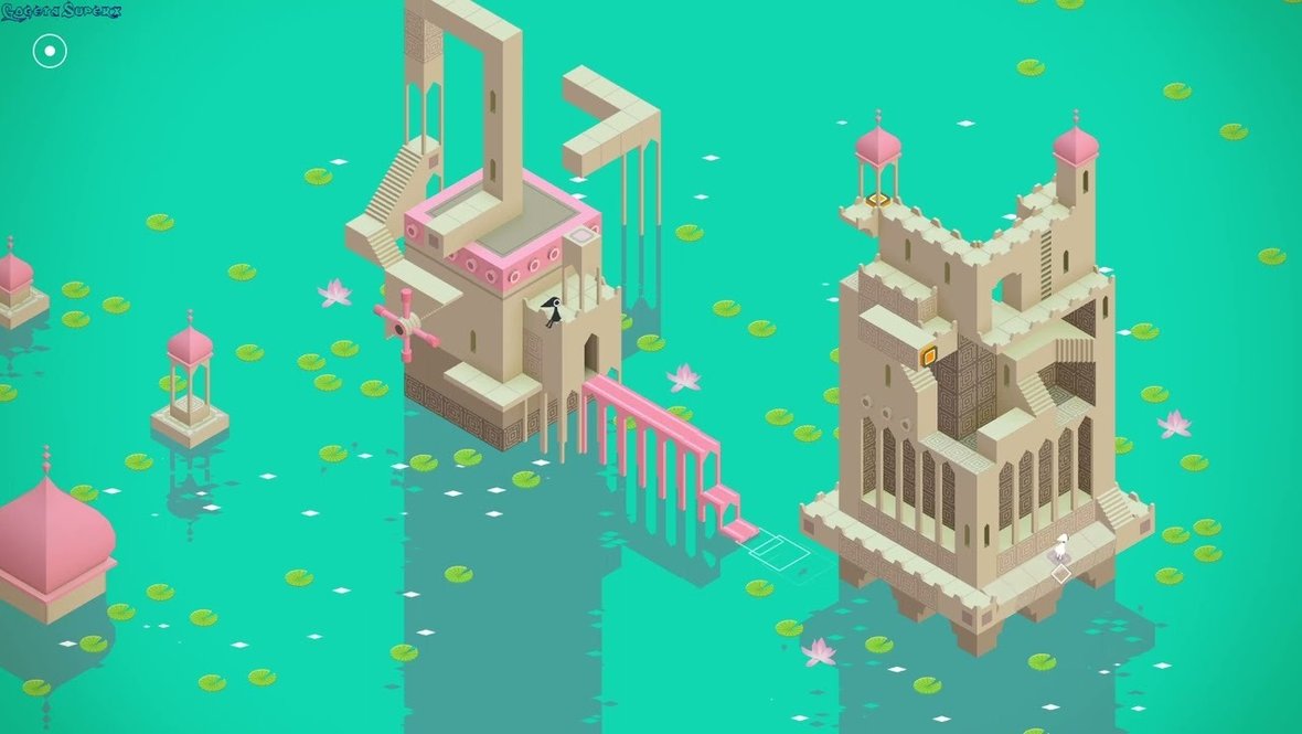 Визуал Monument Valley.