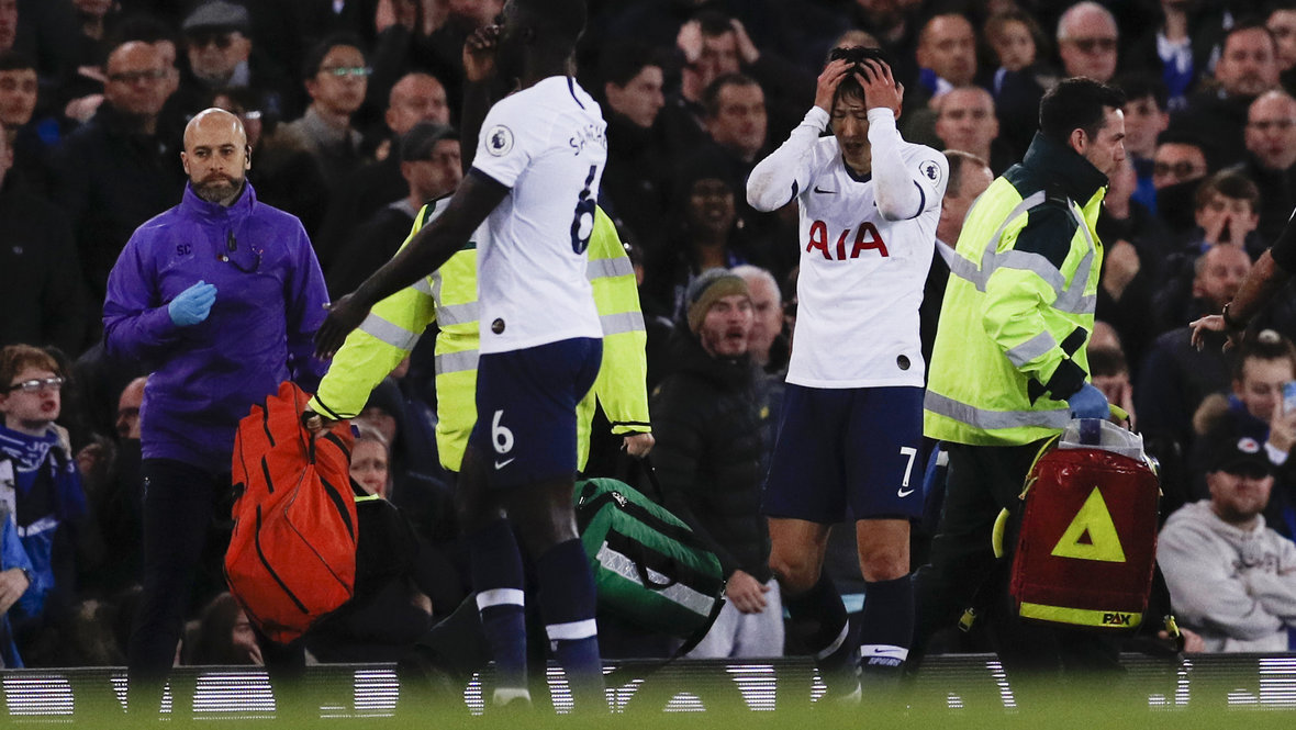 Эмоции Сон Хын Мина после того, как он нанес травму Андре Гомешу.