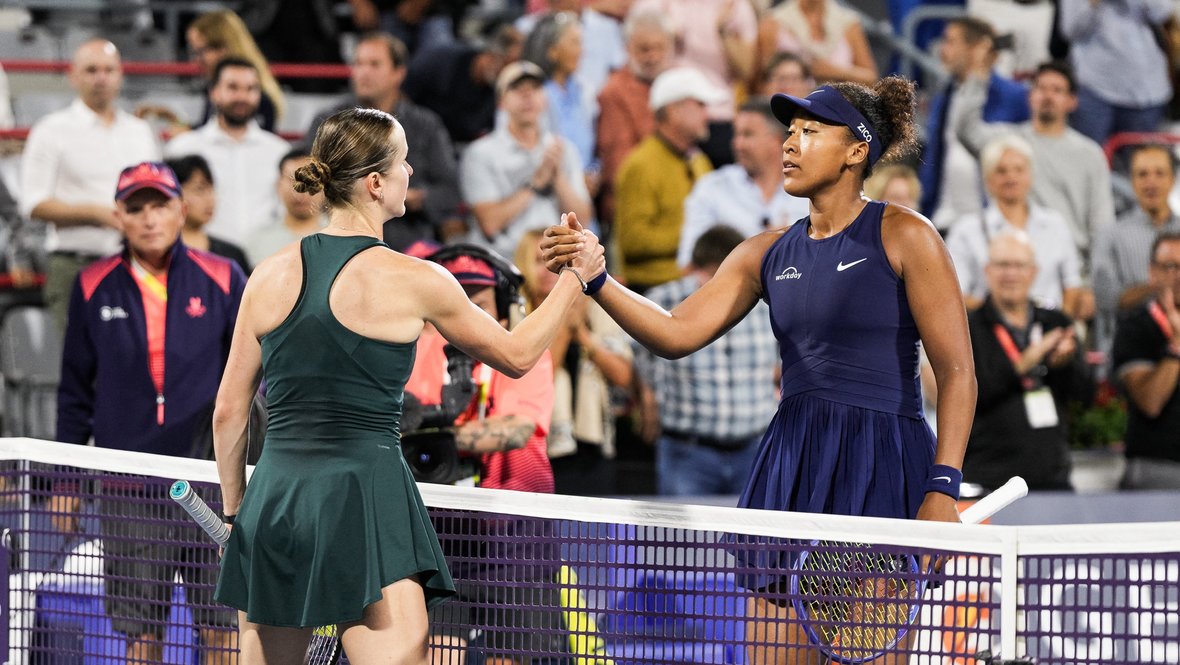 Элина Свитолина и Наоми Осака.