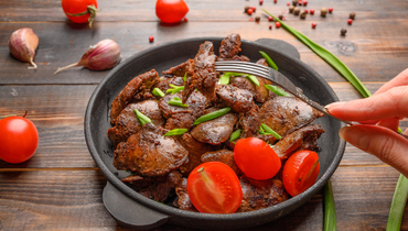 Жареная печень